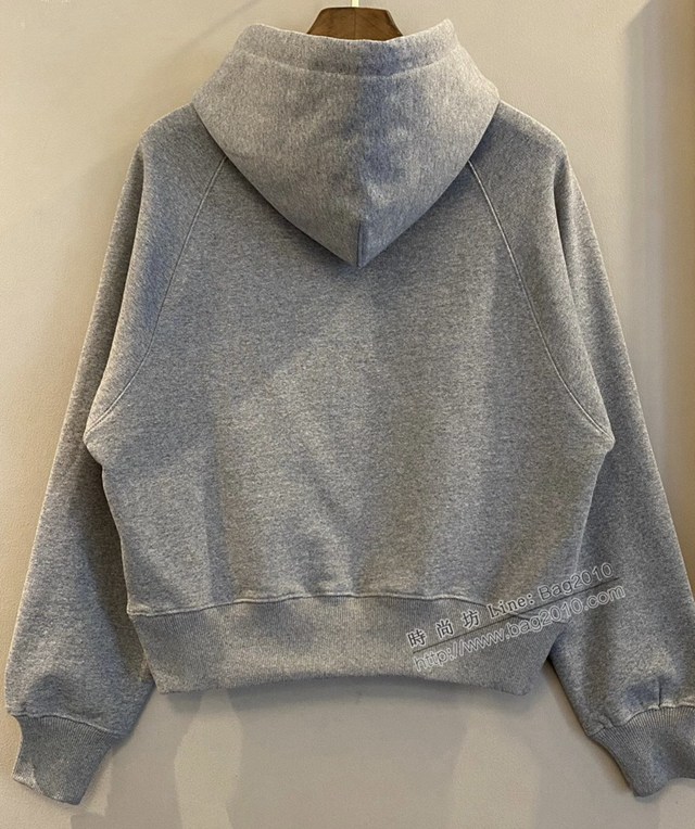 Ami專櫃2023FW新款發泡印花連帽衛衣 男女同款 tzy3032